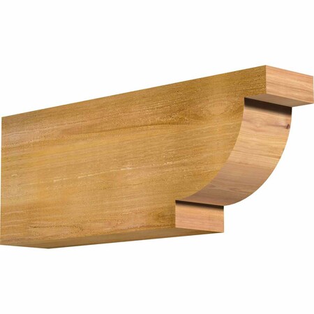 Ekena Millwork Alpine Rough Sawn Rafter Tail, Western Red Cedar, 6"W x 12"H x 32"L RFT06X12X32ALP00RWR